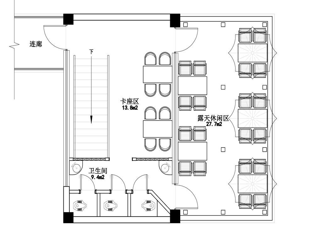 經(jīng)典民宿裝修之休閑餐廳案例(圖4)